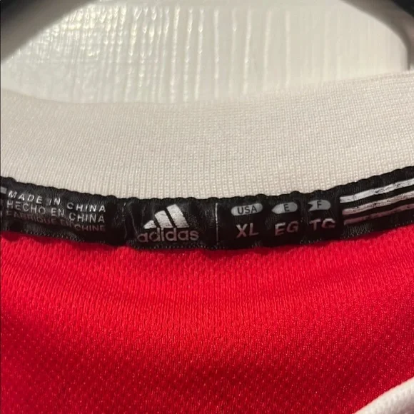 Adidas Red Bulls Jersey Authentic NBA Top size XL - Picture 5 of 8